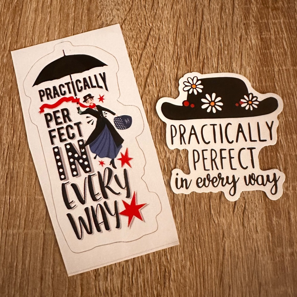 Mary Poppins sticker set